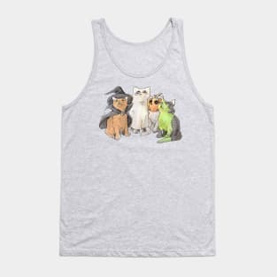 Halloween kitties Tank Top